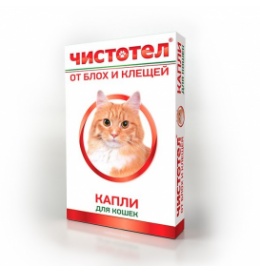 Cistotel Picaturi purici și căpușe pentru pisici